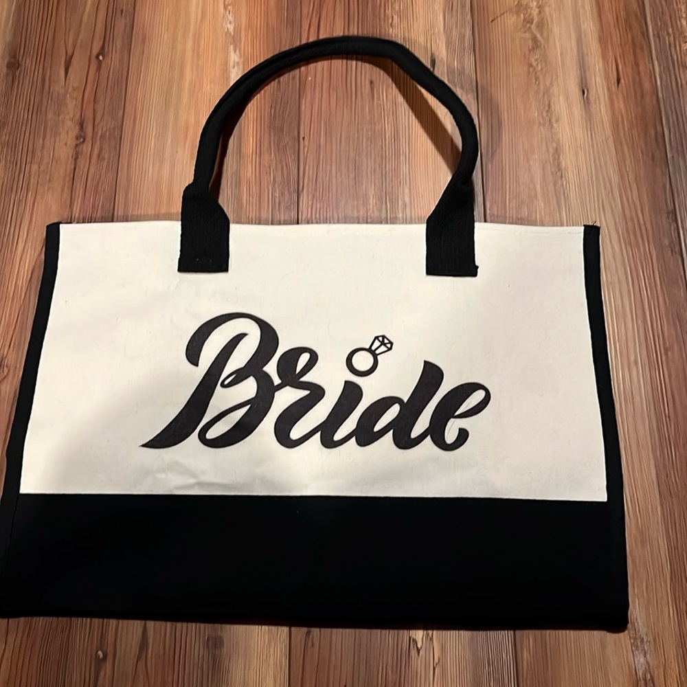 Bride Canvas Tote Bag – Bridal Gift